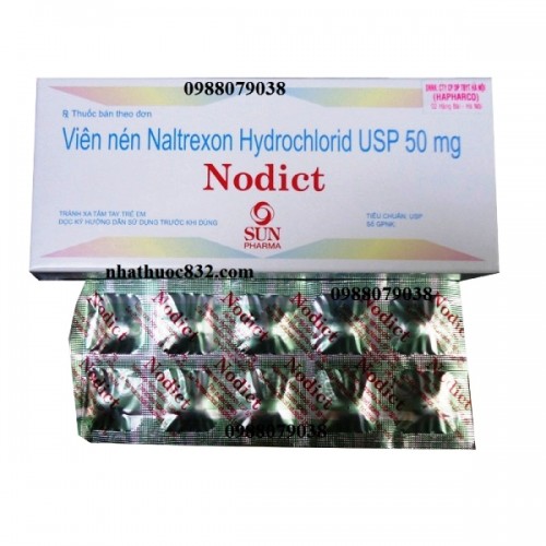 Thuốc chống tái Nodict ( Naltrexone)