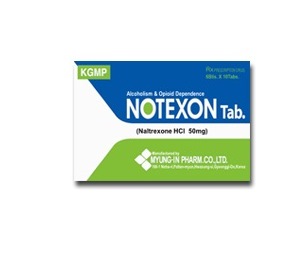 Thuốc chống tái Notexon 50mg (Naltrexone)